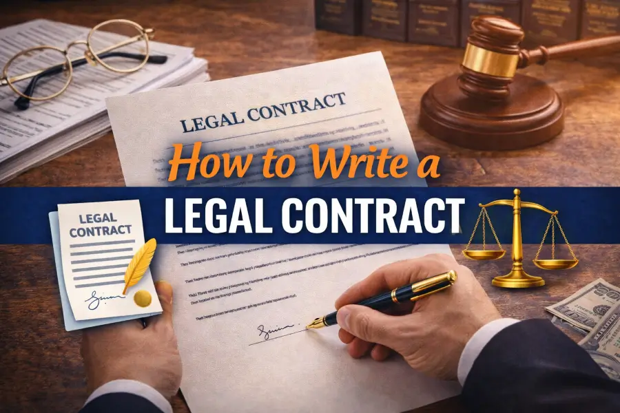 How to Write a Legal Contract: Ensure Your Agreement Is Legally Binding